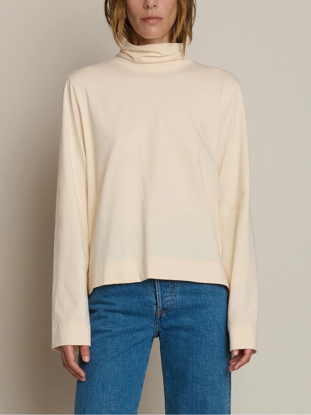 NWT Nation Neo Turtleneck - “Parchment”